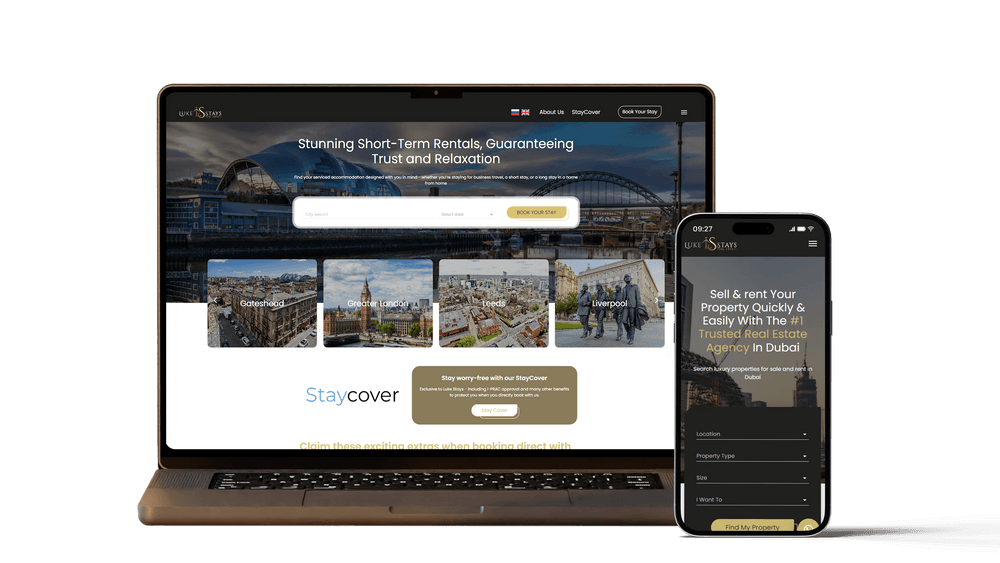 Luke Stays - Short-Term Rental Booking Website Using Cloud Microservices