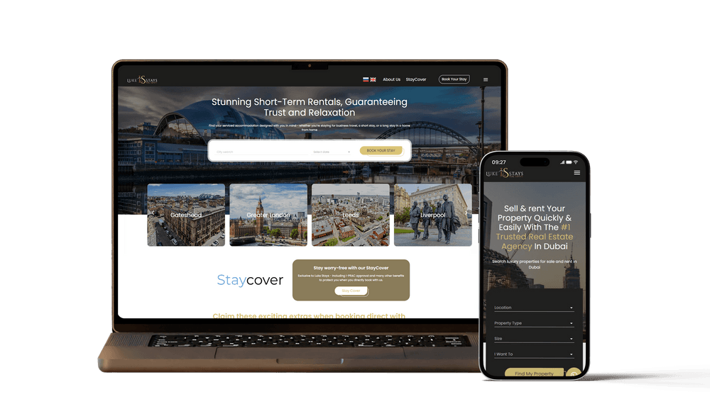 Luke Stays - Short-Term Rental Booking Website Using Cloud Microservices